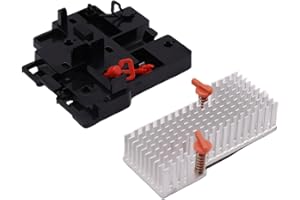 BESTPARTS New M.2 SSD Installation Caddy Kit II Replacement for Lenovo ThinkCentre M.2 SSD Bracket 4XF0U53614 + M.2 SSD Cooling Heatsink 02CW373 2CW373 P330