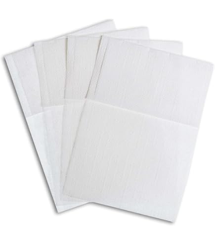 Lucgel Tovaglioli Bianchi Per Dispenser 17x17cm - 6000 Pezzi, Piegati, Per Bar E Ristoranti