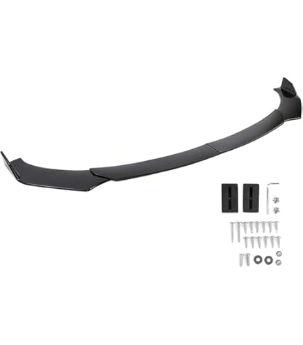 VW Caddy 10-15 ABS Gloss Black Lower Front Lip Splitter