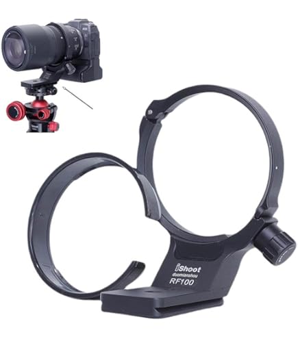 Anello Di Montaggio Haoge Per Obiettivo Canon RF100mm F2.8 MACRO - Compatibile Con Treppiedi Arca - Foto 5