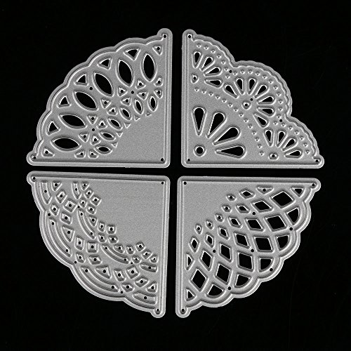 Qinpin Metal Cutting Dies Embossing Stencil Template for DIY Scrapbook Album Paper Card Craft Decoration Gift,Free Delivery