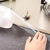 Boss Tape Ankastre Ocaklar İ&ccedil;in Ocak Kenar Şeffaf Sızdırmaz Bant 30mmx3Mt
