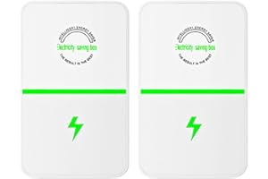 Namvo 2 uds Stop Watt ahorro de energía dispositivo de ahorro de energía caja de ahorro de electricidad para el hogar Oficina mercado eléctrico EUSDS888-1