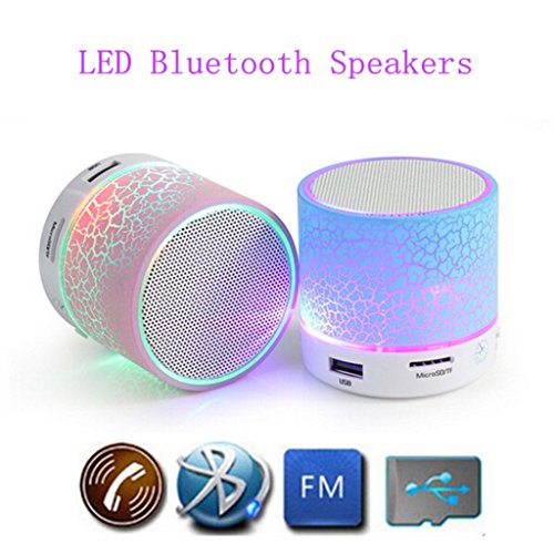 Wireless Bluetooth Speaker Mini Multicolor With Portable Audio Player & FM for Micromax Canvas Mega 4G Q417 by JIYANSHI RS.499 (58.00% Off) - Amazon