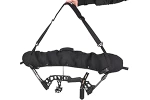 ZSHJGJR Archery Compound Bow Sling String Protector Compound Bow Cams Sling Case Carrying Shoulder Strap Holder Compound Bow Accessories for Outdoor Hunting