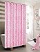 Produktbild Einfache Pink Polyester Duschvorhang wasserdicht Mehltau opak Duschvorhang kreative Hotel Bad Vorhang Multi-standard Duschvorhang Anti-statische Duschvorhang (Größe: 80*200cm)