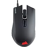 Corsair Harpoon PRO RGB, FPS/MOBA Optique Souris Gaming (12000DPI Optique Capteur, Légère, 6 Boutons Programmables, Rétroécla