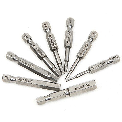 Fortag 8 teilig 50mm 1/4 Zoll Hex Shank S2 Stahl Schraubendreher Set Bits Torx Kopf Bohrer Magnetic Handwerkzeuge Schraubenzieher Kit - 3