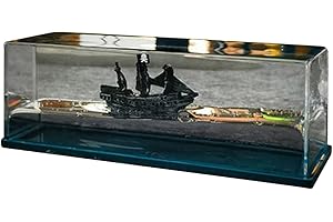PUNELE Fluid Drift, Barca Inaffondabile in una scatola, nave saffondabile, nave da crociera, bottiglia di fluido drift, modello di decorazione, decorazione per la casa, giocattolo (perla