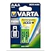 Price comparison product image Varta Micro AAA Battery for DECT Phones 800 mAh Pack of 2 1.2 V NiMH