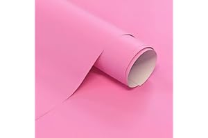 GOYAPRINT Vinilo Adhesivo Rosa Mate 60x300 cm Para Muebles Cocina Paredes Ventanas Manualidades Papel Adhesivo Decorativo (ROSA, 60x300 cm)