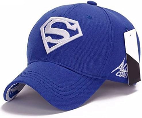 Llxln Fashion Men Women Outdoor Snapback Unisex Adjustable Fit Baseball Cap Superman Hip-Hop Stretch Hate