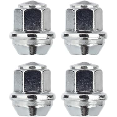 Bimecc 4x Alloy Wheel Nuts – Ford Turner Slim – M12 X 1.5 – Key Bolts / Lugs / Stud Nuts – Made In Italy
