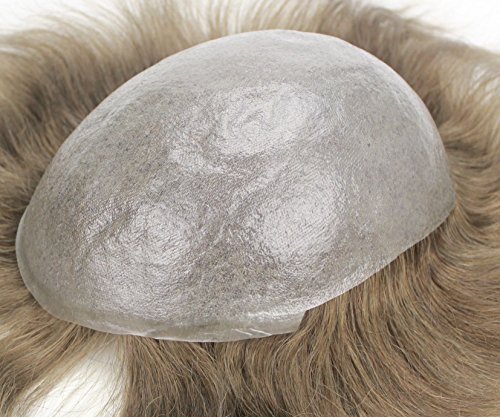 Lordhair 100% Reale Menschenhaar Farbe # 7 Männer Toupet Haar Wiedereinbau nicht chirurgische Hairpieces der Männer Für Männer Perücke Mann Perücke Mann - 3