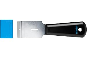 MARTOR Schaber, SCRAPEX ARGENTAX, mit Abgerundeten Klingen, Etikettenschaber, Schmal, Rechts- & Linkshänder, Glasfeldschaber, Aufkleber, Kunststoff, Wechselbare Klinge, Ergonomisch