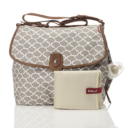 Babymel Sac à Langer Satchel Wave Fawn BM 6723