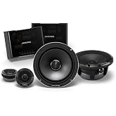 Alpine HDZ-65C 16,5 cm (6.5&rdquo;) Alpine Status 2 Yollu Komponent Hoparl&ouml;r, Hi-Res Audio, 100W RMS / 300W Peak, Carbon Membran, A