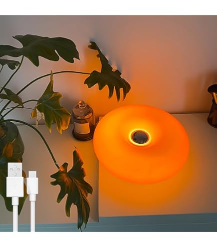 Bauhaus Donut Tafellamp - Dimbaar RGB LED Lamp