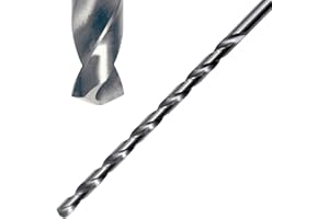 GEFRABO HSS-G Foret hélicoïdal DIN 1869 extra long Ø 2-13 mm Mèche à métaux Taille nom : 2,5 mm Nom du format : 140 mm