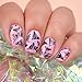 Bundle Monster 10pc Occasions Nail Art Stamping Plates - Family Ties Collection