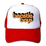 Hittings Beastie Boys Sabotage Rock Band Strapback Hat Adjustable Caps Cool Baseball Caps Red
