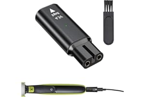 AZLANWAY 4.3V Type-C Fiches Chargeur Remplacement pour Philips Rasoir One blade QP2520 QP2520/70 QP2520/72 QP2620, modèle A00390 Alimentation Adaptateur pour Norelco Tondeuse Barbe Electriques