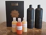 INOAR Morrocan Premiun Keratin 2 X 100ml or 3 X 100ML NEW (2 x 100ML Shampoo and Keratin)
