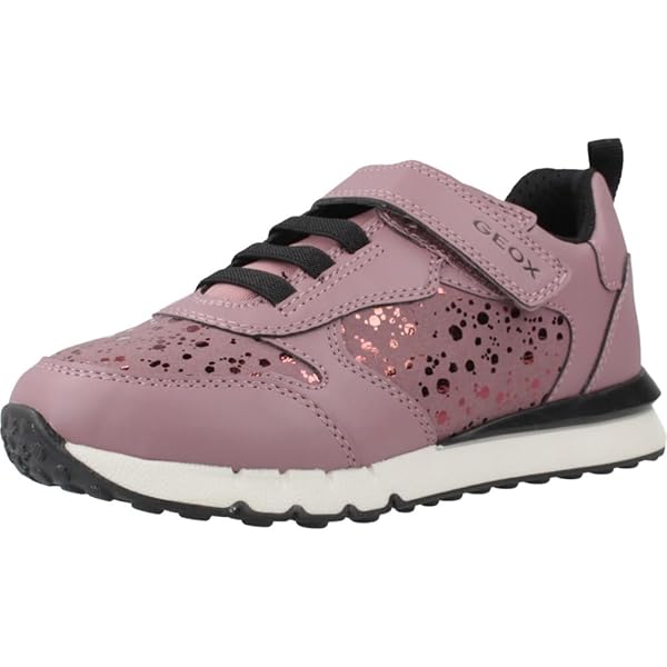 Geox J Eclair Girl D, meisjes buit, Zwart veelkleurig, 37 EU