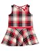 Beebay Infant-girl 100% Cotton Woven Red Check Tunic Dress (D0716201120352_Red Check_6-9 Months) RS.537.00
