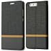 Produktbild Lively Life Huawei P10 hülle – Premium Luxuriös PU lederhülle[Vollständigen Schutz] [Kreditkartenfach] Folio Flip Brieftasche Schutzhülle im Denim Pattern für Hua Wei P10(Denim-Schwarz)