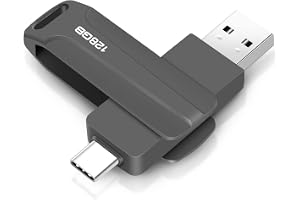 lUCKGOOD886 USB-minne 2-i-1 USB Flashdrives USB 2.0 USB C typ C Memory Stick OTG Dual Flash Drive för , PC