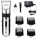 Electric Hair Clippers Haircut Hair Trimmer Kit Titanium Ceramic Blade Rechargeable Battery for Men Kids Adults For Elehot