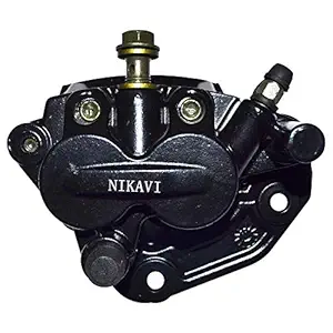 NIKAVI BCC01AA Front Brake Caliper Assembly Compatible for Bajaj Pulsar (ETS-Endurance Type Model) Black