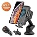 Price comparison product image Wireless Car Charger Mount, QI Car Charger Phone Holder with Air Vent Stand Wireless Fast Charger Mount for iPhone Xs/XR/X/8/8 Plus, Samsung Galaxy S9/S9+, S8/S8+, S7/S7 Edge, S6 Edge, Note 8/5