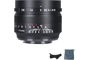 7artisans Lente Fija APS-C para cámaras Sony E-Mount sin Espejo NEX 3 3N 5 NEX 5T NEX 5R NEX 6 7 A6400 A5100 A6000 A6000 A6100 A6100 A6300 A6500 A6500 A6666 000