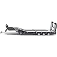 siku 6744, 3-Achs Tieflader, Nooteboom Eurotrailer, 1:32, Schwarz/Silber, Metall/Kunststoff, Elektronische Laderampe, 4 LEDs 