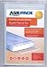 Produktbild ASK Pack Premium Matratzenschutzhülle Double für bis zu 180cm breite / 25cm hohe / 220cm Lange Matratze - mit vielfach wiederverwendbarem KLEBEVERSCHLUSS - Ultra stark 120µ