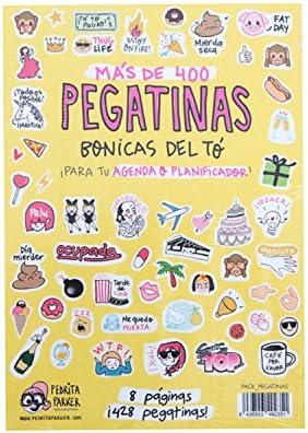 Pedrita 00246 Sticker with Slit for Notebook 8pcs
