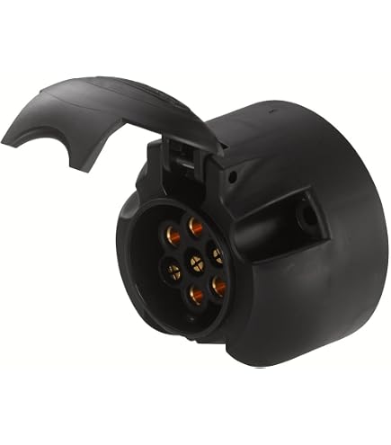 HELLA Presa corrente - 12V - 7a... poli - Raccordo a vite - Spina