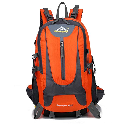 Preisvergleich Produktbild Wasserdicht Outdoor Wandertasche Bergsporttasche Campingrucksack , orange
