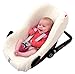 Byboom – 100% Organic Cotton Terry Car Seat Summer Cover, Protective Cover for e.g. Maxi Cosi Cabriofix/Pebble City SPS Farbe: ecru