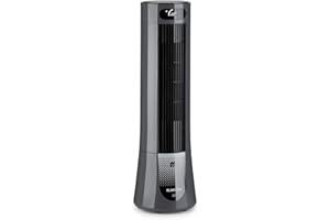 Klarstein Rafraichisseur d'Air Mobile 5 en 1, Refroidisseur par Evaporation avec Humidificateur, Ventilateur, Ioniseur, Climatiseur Sans Évacuation, Mode Nuit, 45W, Débit d'Air de 132m³/h
