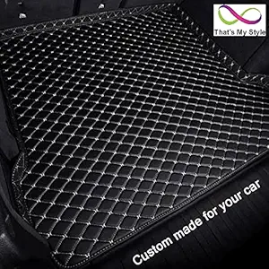 That's My Style Luxury PU Leather Car Dicky/Trunk/Boot Mat for Jeep Compass