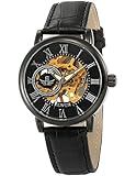 EASTPOLE mechanische Automatik Armbanduhr Skelett Automatikuhr Uhr