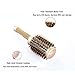 SUPRENT Nano Thermal Ceramic & Ionic Round Barrel Hair Brush with Boar Bristle, 2 inch, for Hair Drying, Styling, Curling, Adding Hair Volume and Shine, Gold Color(2 inch)