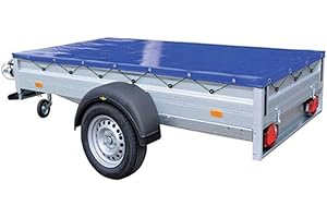 GENERIC Waterproof Trailer Covers Tarp Tie Down with Bungee Cord (Heavy Duty Cargo Tarpaulin) (10FT x 6FT)