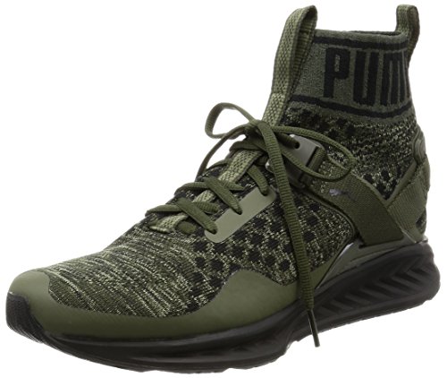 Puma Ignite Evoknit Herren Sneaker Grün GREEN|KHAKI