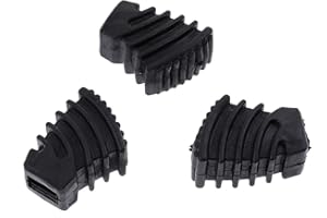 T TOOYFUL 3er Set Schlagzeugsitz Drumsitz Drumhocker Schlagzeughocker Gummifüßen, Schwarz - Klein