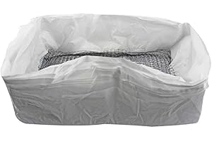 Venus Valink 10 Stück wiederverwendbare Katzenkotflügel Filter Netz Katzenklo, Einlagen für Katzentoiletten