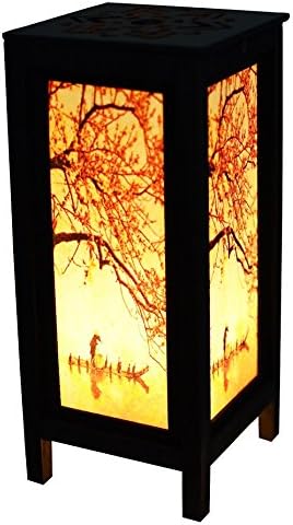 Table Lamps 11 Inch Bedroom Lighing UK Plug 250 Volt 5 Watt G40-E27 Lights Bulb Red Sakura
